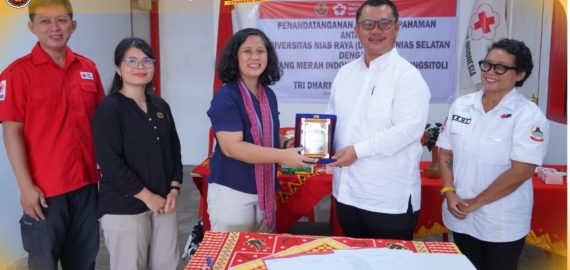 Universitas Nias Raya Jalin Kerjasama Dengan PMI Kota Gunungsitoli